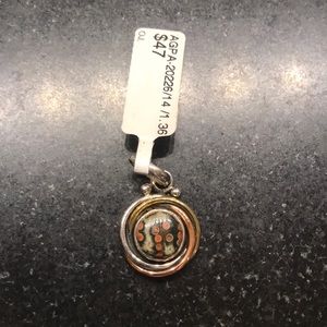 Fun round cabochon Ocean Jasper stone